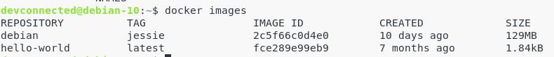 Checking Docker images on Linux