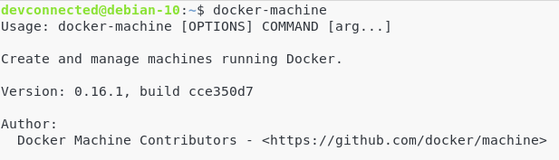 Docker-machine on Linux