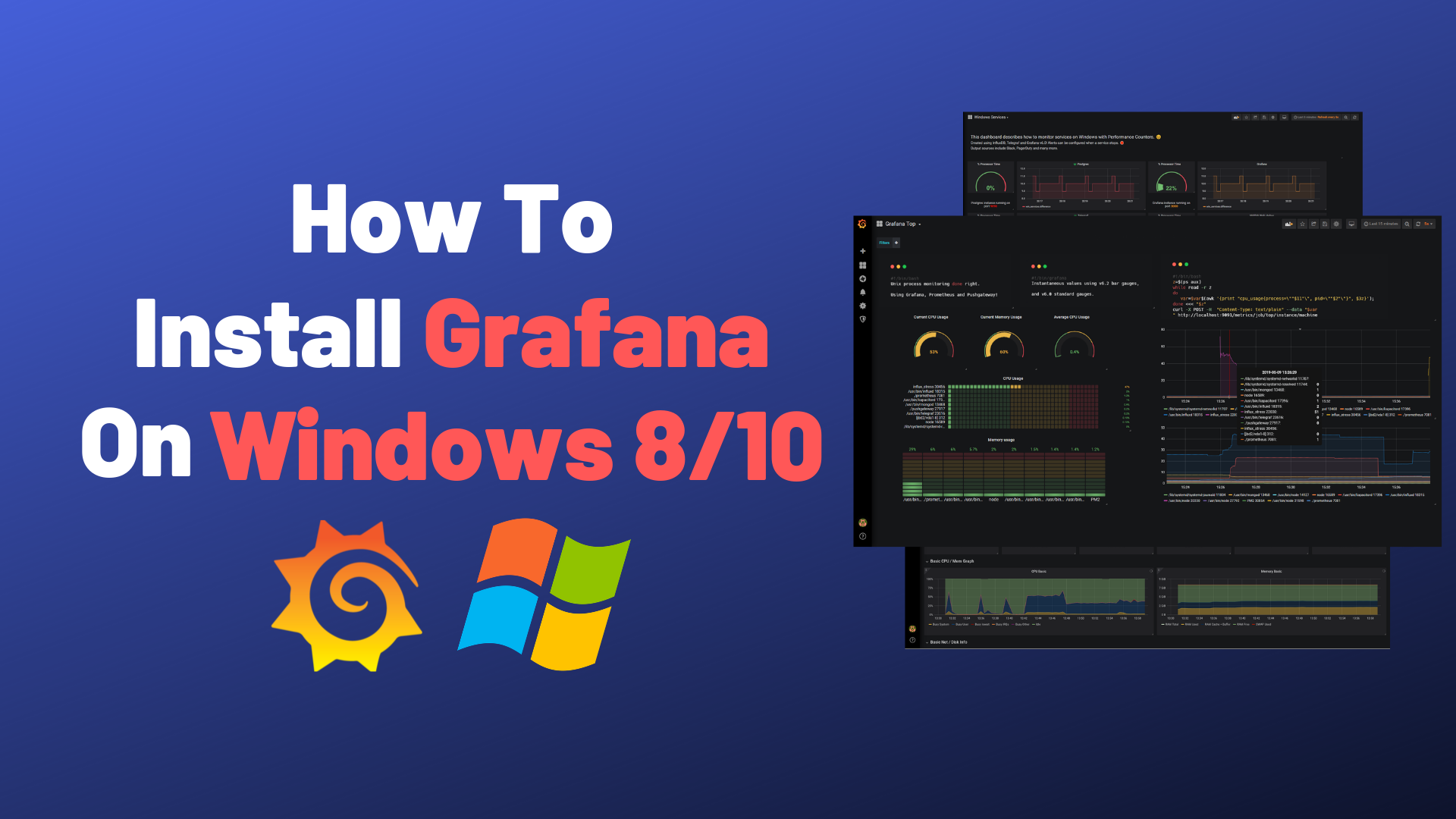 How To Install Grafana on Windows 8/10