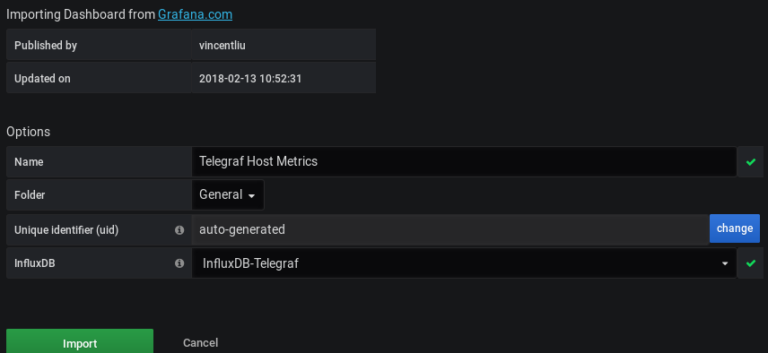 How To Install InfluxDB Telegraf and Grafana on Docker