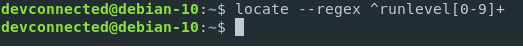 No results when searching for a file with locate command