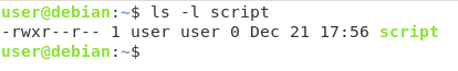 Run bash script on Linux