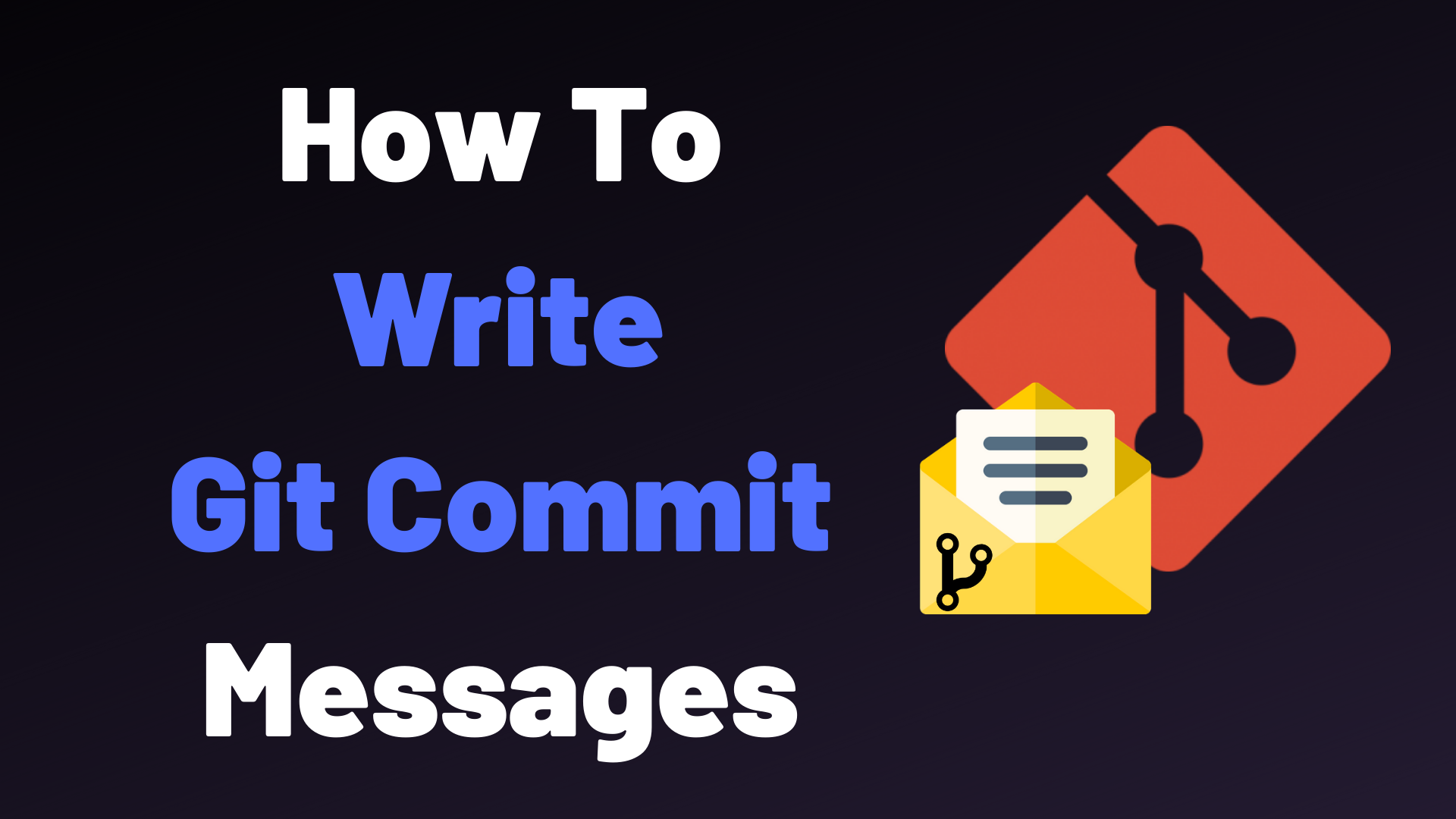 git commit with message