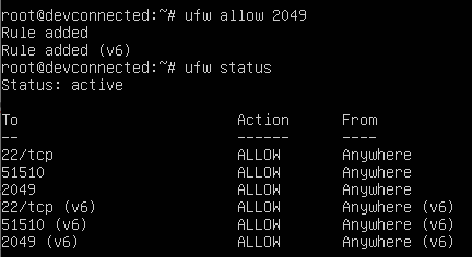 allowing NFS on ubuntu