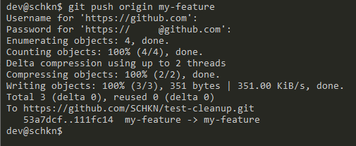 git create branch cli