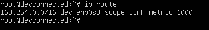 delete route on linux