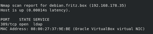 ping specific port using nmap command