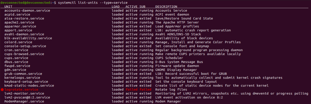 comment-lister-les-services-sous-linux-devconnected-volta